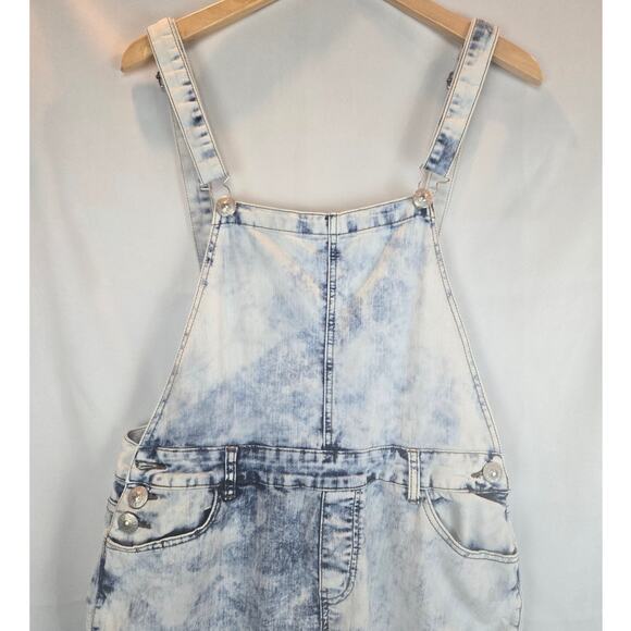 Ashley Stewart Light Blue Denim Overalls - Picture 3 of 7